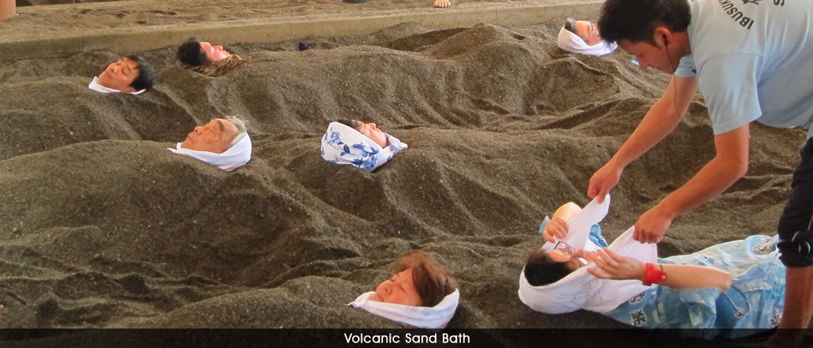 volcanic sand baths